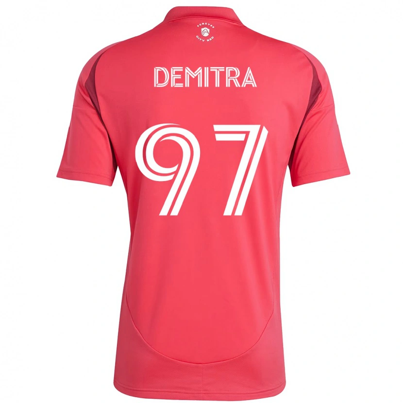 Danxen Kvinnor Lucas Demitra #97 Magenta Vit Hemmatröja Matchtröjor 2025/26 Tröjor T-Tröja