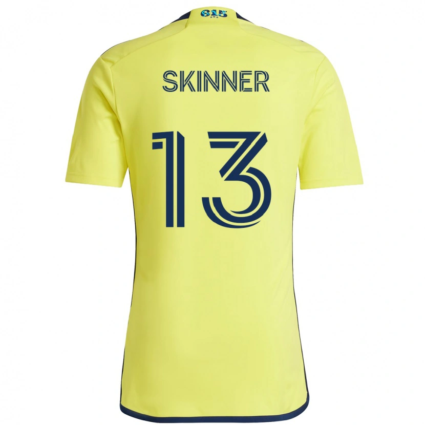 Danxen Kvinnor Joey Skinner #13 Gul Marinblå Hemmatröja Matchtröjor 2025/26 Tröjor T-Tröja