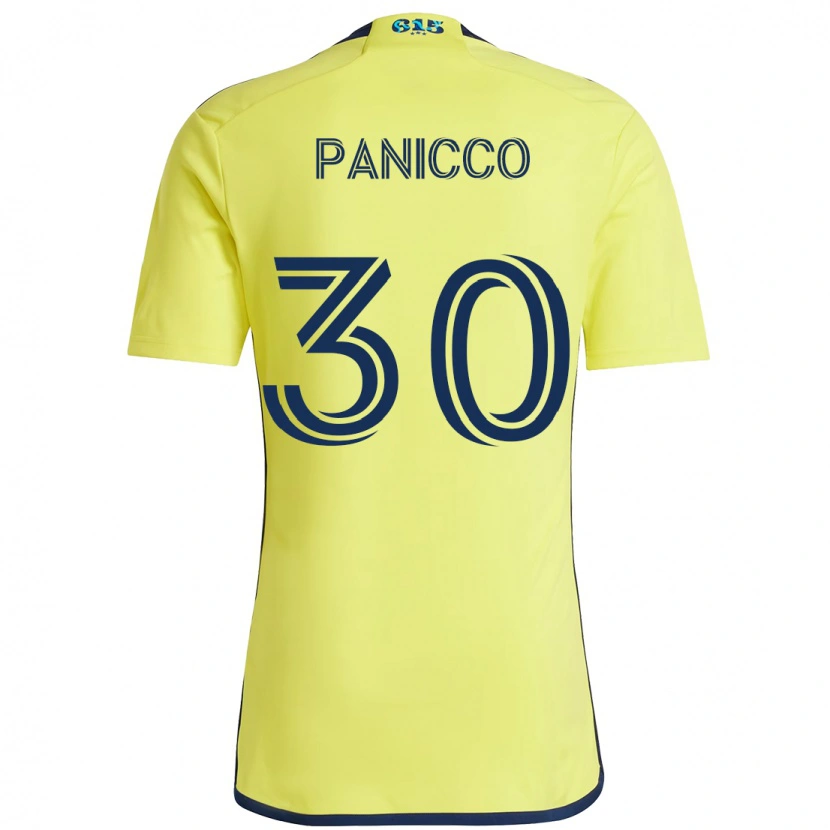 Danxen Kvinnor Elliot Panicco #30 Gul Marinblå Hemmatröja Matchtröjor 2025/26 Tröjor T-Tröja