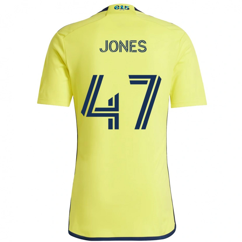 Danxen Kvinnor Isaiah Jones #47 Gul Marinblå Hemmatröja Matchtröjor 2025/26 Tröjor T-Tröja