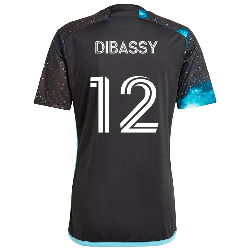 Danxen Kvinnor Bakaye Dibassy #12 Svart Blå Hemmatröja Matchtröjor 2025/26 Tröjor T-Tröja