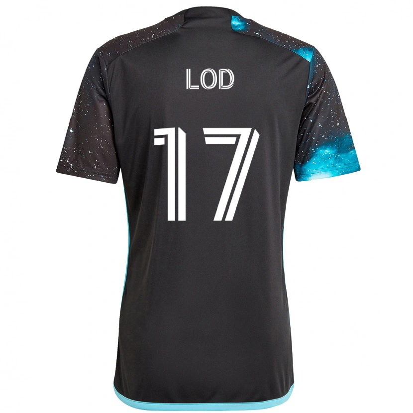 Danxen Kvinnor Robin Lod #17 Svart Blå Hemmatröja Matchtröjor 2025/26 Tröjor T-Tröja