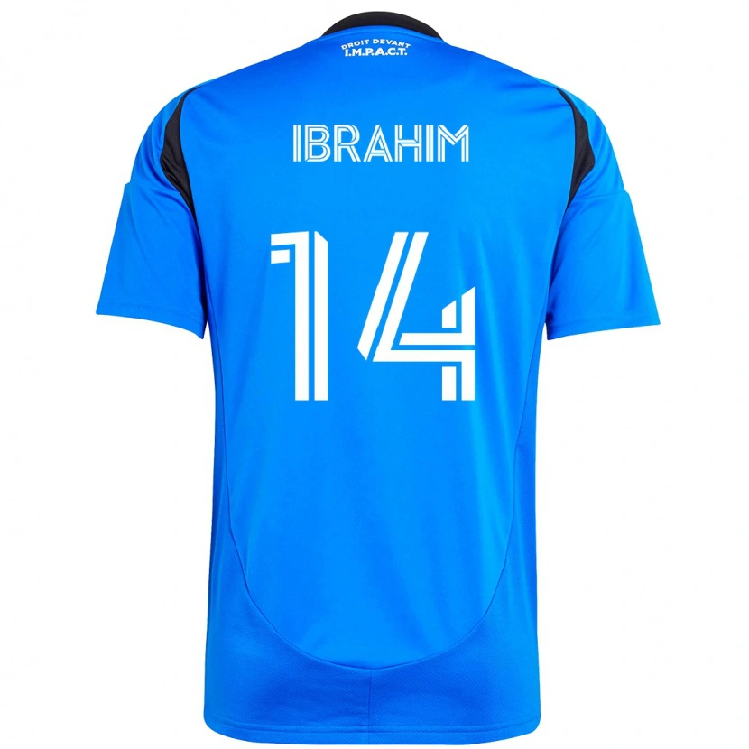 Danxen Kvinnor Sunusi Ibrahim #14 Mörkblå Svart Hemmatröja Matchtröjor 2025/26 Tröjor T-Tröja
