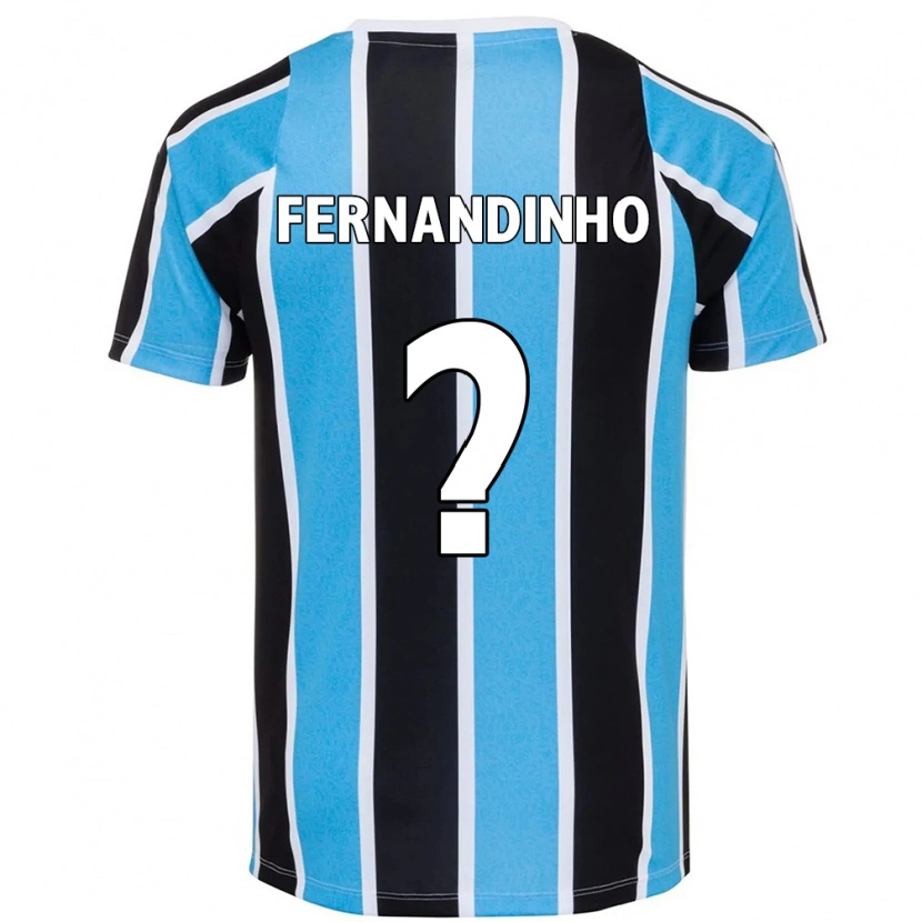 Danxen Kvinnor Fernandinho #0 Blå Svart Vit Hemmatröja Matchtröjor 2025/26 Tröjor T-Tröja