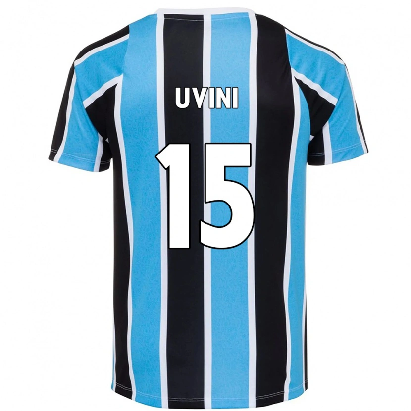 Danxen Kvinnor Bruno Uvini #15 Blå Svart Vit Hemmatröja Matchtröjor 2025/26 Tröjor T-Tröja