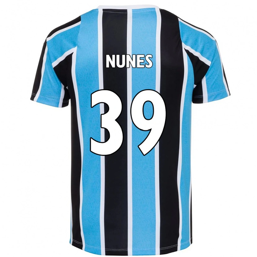 Danxen Kvinnor Gustavo Gomes #39 Blå Svart Vit Hemmatröja Matchtröjor 2025/26 Tröjor T-Tröja