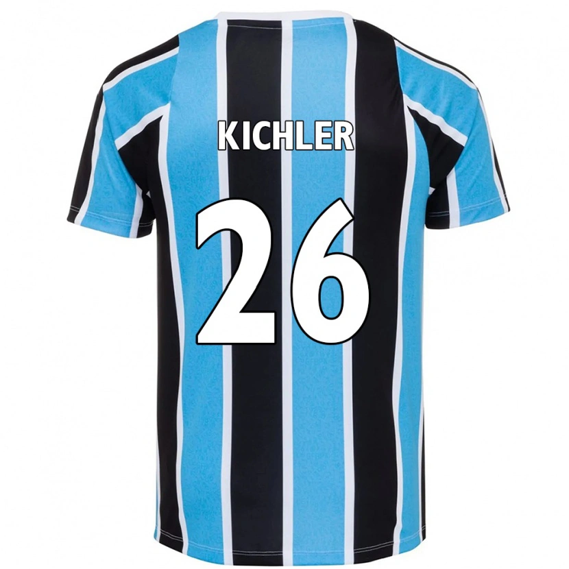 Danxen Kvinnor Paola Kichler #26 Blå Svart Vit Hemmatröja Matchtröjor 2025/26 Tröjor T-Tröja