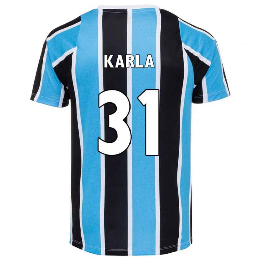 Danxen Kvinnor Emmily Karla #31 Blå Svart Vit Hemmatröja Matchtröjor 2025/26 Tröjor T-Tröja