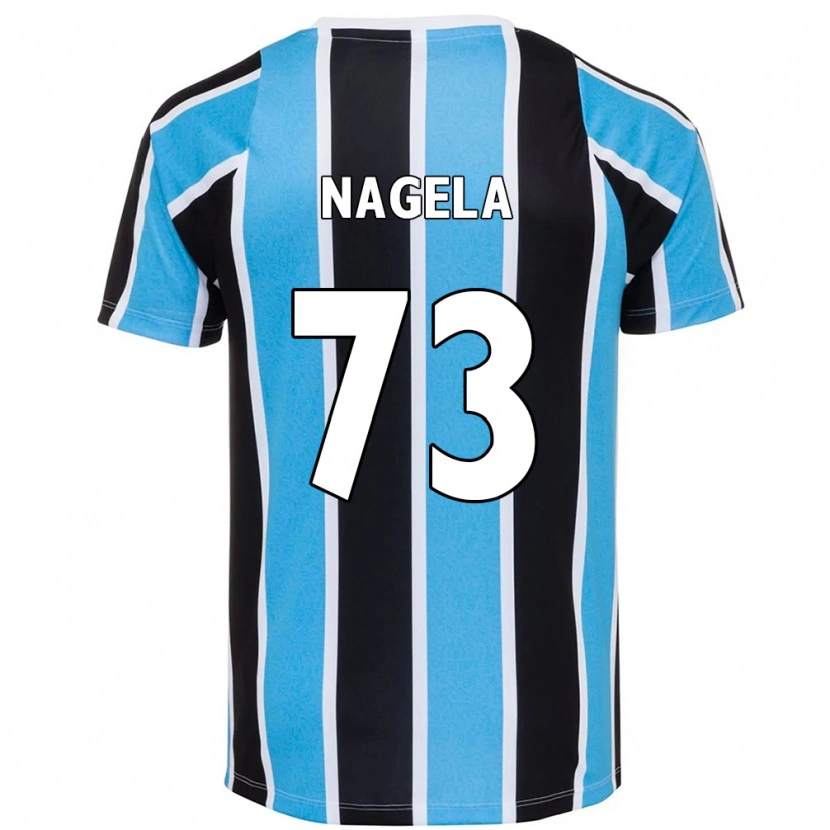 Danxen Kvinnor Nágela #73 Blå Svart Vit Hemmatröja Matchtröjor 2025/26 Tröjor T-Tröja