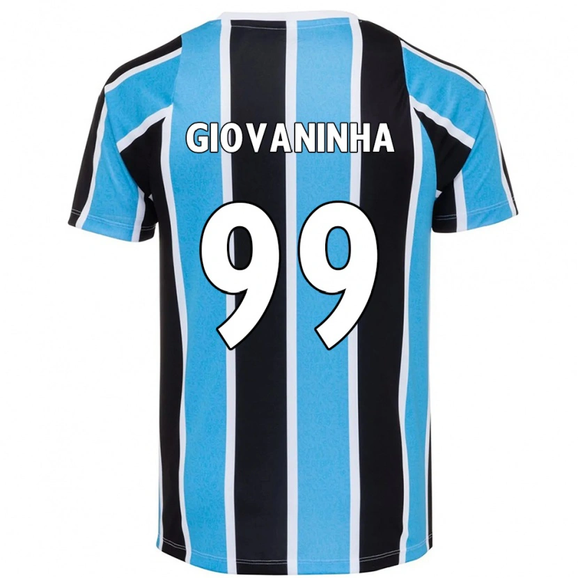 Danxen Kvinnor Giovaninha #99 Blå Svart Vit Hemmatröja Matchtröjor 2025/26 Tröjor T-Tröja