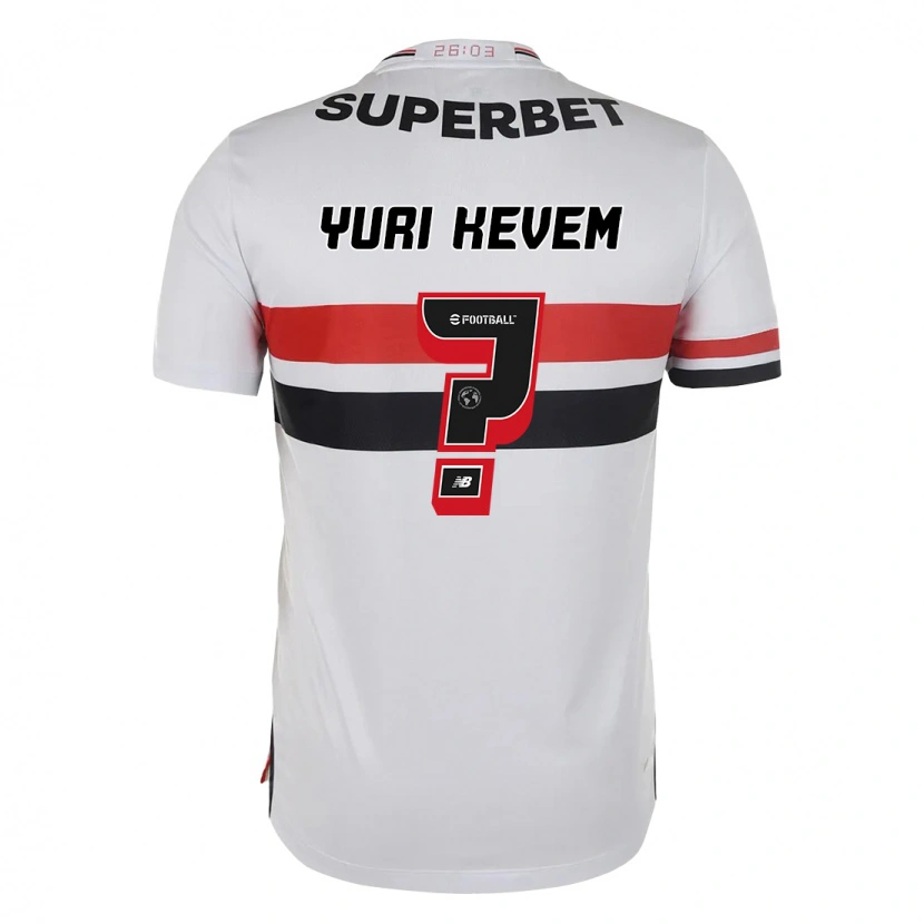 Danxen Kvinnor Yuri Kevem #0 Röd Svart Vit Hemmatröja Matchtröjor 2025/26 Tröjor T-Tröja