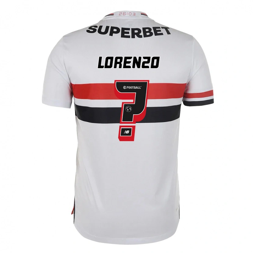 Danxen Kvinnor Lorenzo #0 Röd Svart Vit Hemmatröja Matchtröjor 2025/26 Tröjor T-Tröja