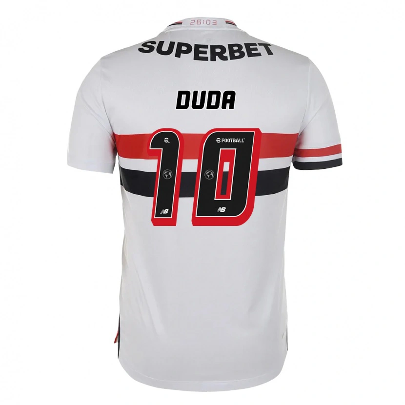 Danxen Kvinnor Duda #10 Röd Svart Vit Hemmatröja Matchtröjor 2025/26 Tröjor T-Tröja