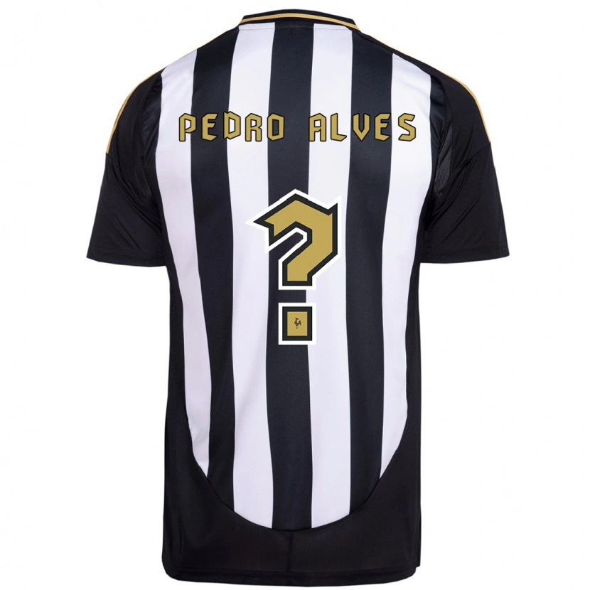 Danxen Kvinnor Pedro Alves #0 Vit Svart Hemmatröja Matchtröjor 2025/26 Tröjor T-Tröja