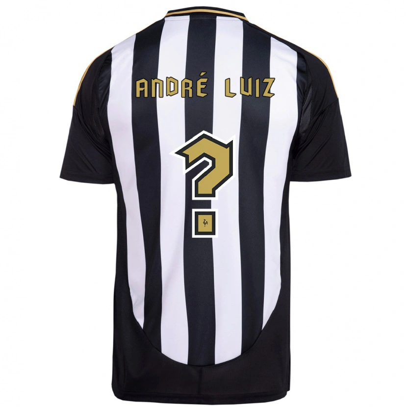 Danxen Kvinnor André Luiz #0 Vit Svart Hemmatröja Matchtröjor 2025/26 Tröjor T-Tröja