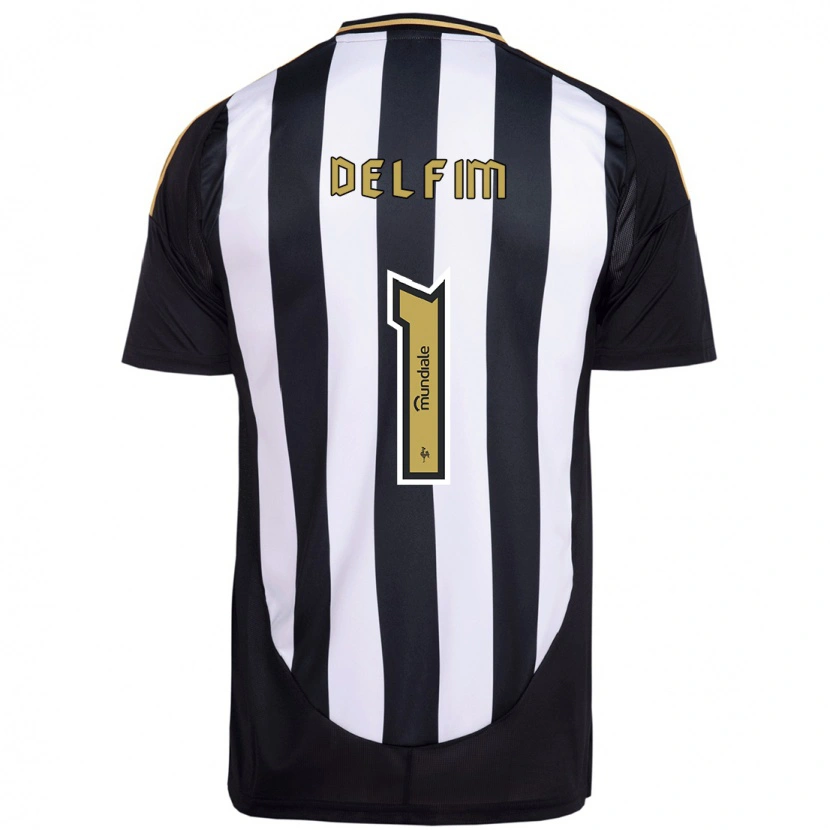 Danxen Kvinnor Gabriel Delfim #1 Vit Svart Hemmatröja Matchtröjor 2025/26 Tröjor T-Tröja