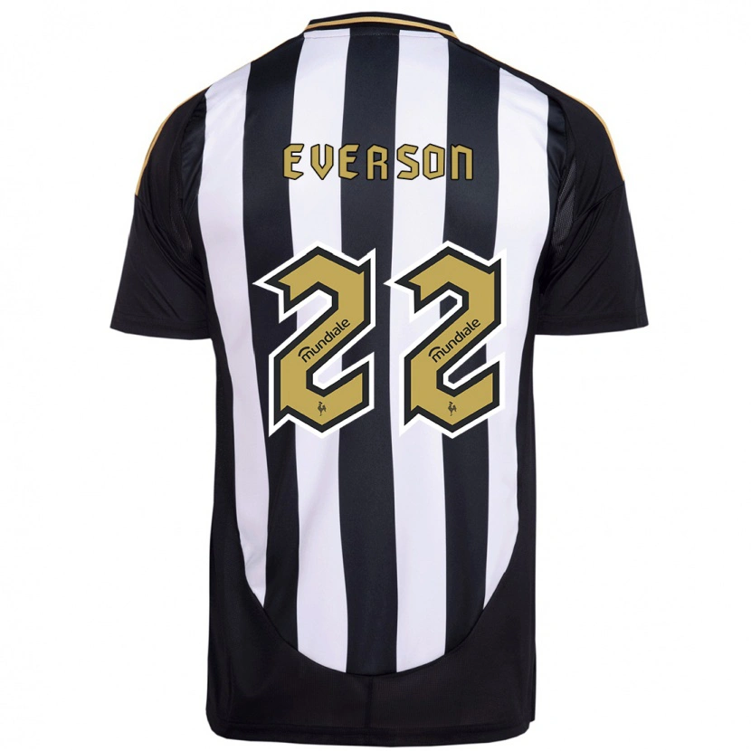 Danxen Kvinnor Everson #22 Vit Svart Hemmatröja Matchtröjor 2025/26 Tröjor T-Tröja