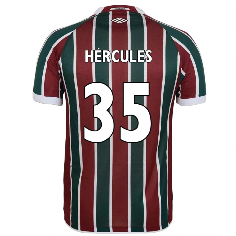 Danxen Kvinnor Hércules #35 Grön Vinröd Vit Hemmatröja Matchtröjor 2025/26 Tröjor T-Tröja