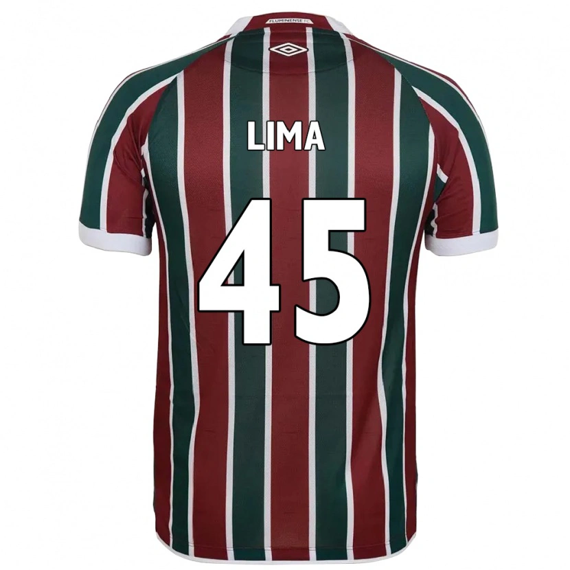 Danxen Kvinnor Lima #45 Grön Vinröd Vit Hemmatröja Matchtröjor 2025/26 Tröjor T-Tröja