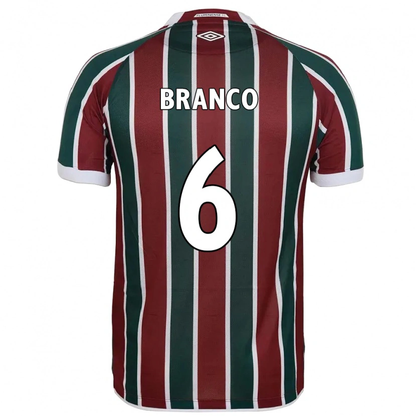 Danxen Kvinnor Nath Branco #6 Grön Vinröd Vit Hemmatröja Matchtröjor 2025/26 Tröjor T-Tröja