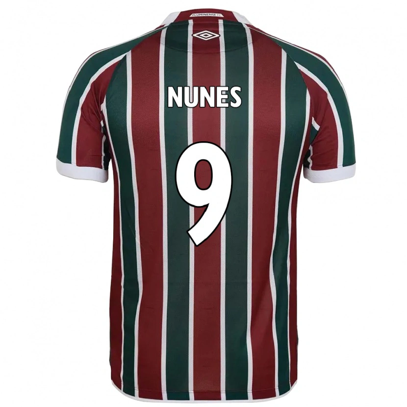 Danxen Kvinnor Carla Nunes #9 Grön Vinröd Vit Hemmatröja Matchtröjor 2025/26 Tröjor T-Tröja