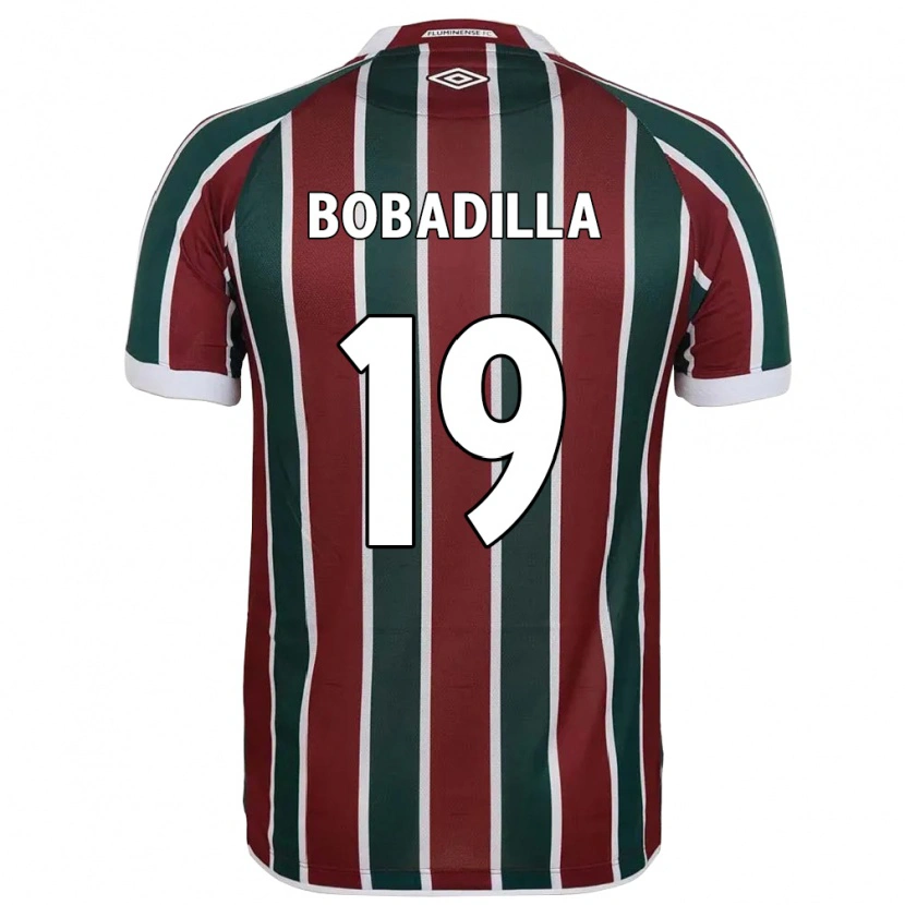 Danxen Kvinnor Raul Bobadilla #19 Grön Vinröd Vit Hemmatröja Matchtröjor 2025/26 Tröjor T-Tröja