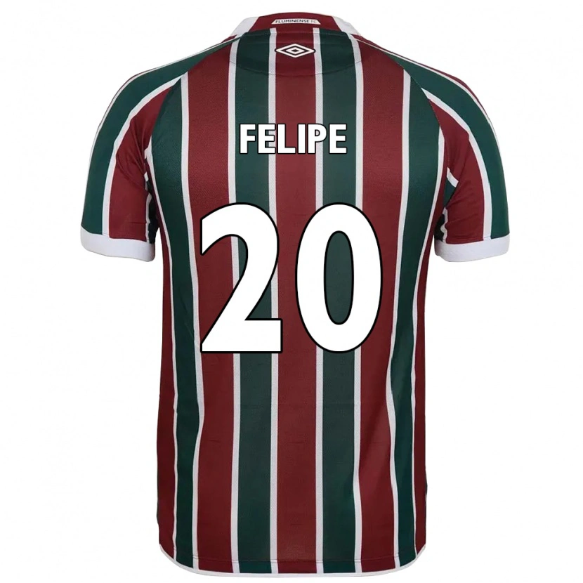 Danxen Kvinnor Yago Felipe #20 Grön Vinröd Vit Hemmatröja Matchtröjor 2025/26 Tröjor T-Tröja