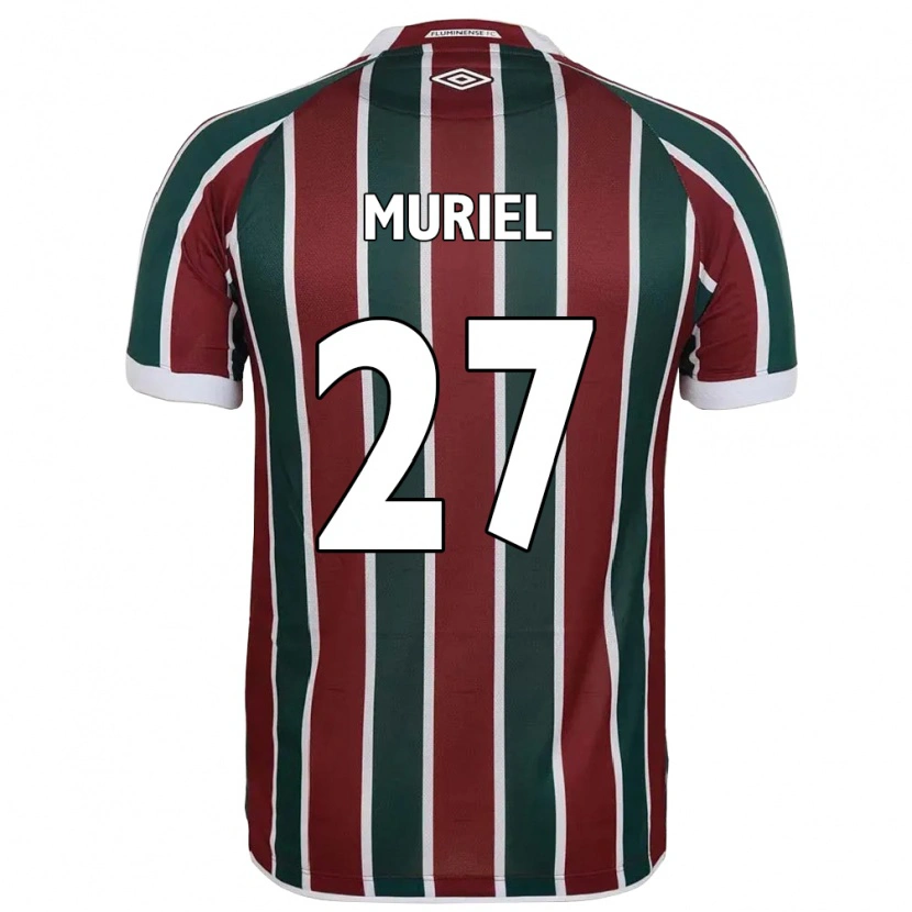 Danxen Kvinnor Muriel #27 Grön Vinröd Vit Hemmatröja Matchtröjor 2025/26 Tröjor T-Tröja