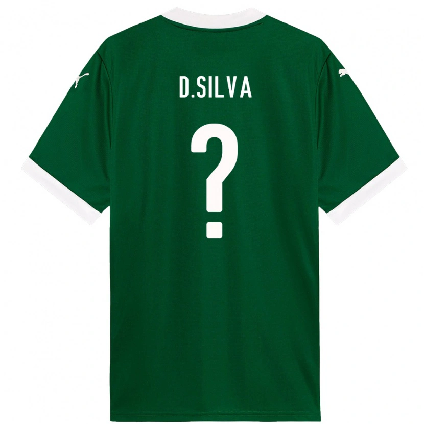 Danxen Kvinnor Daniel Silva #0 Grön Vit Hemmatröja Matchtröjor 2025/26 Tröjor T-Tröja