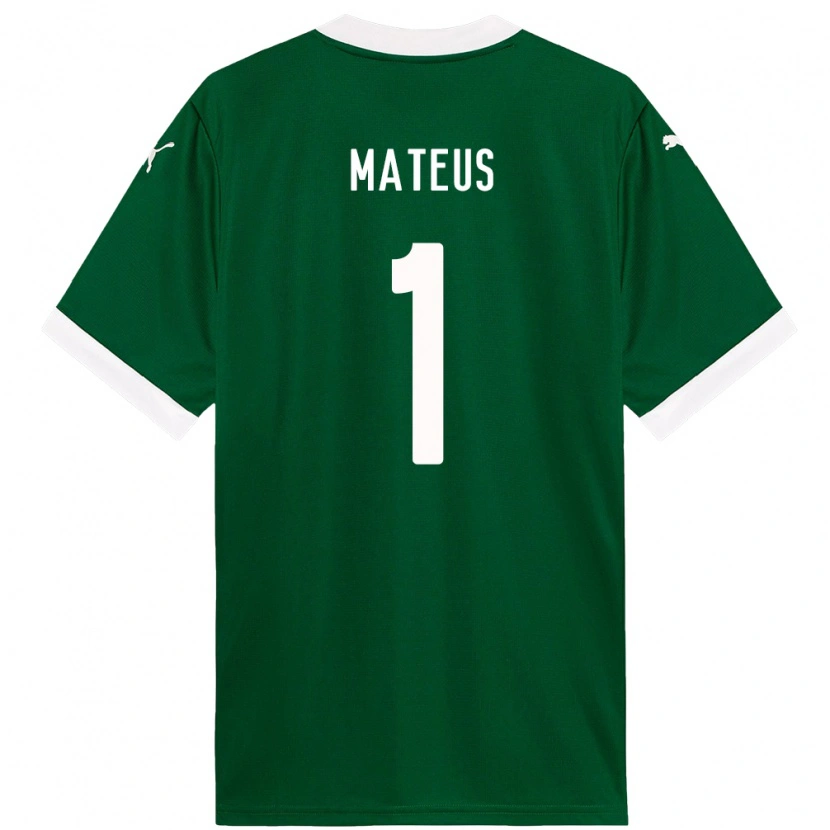 Danxen Kvinnor Mateus #1 Grön Vit Hemmatröja Matchtröjor 2025/26 Tröjor T-Tröja