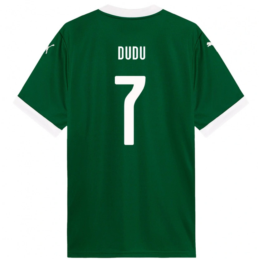 Danxen Kvinnor Dudu #7 Vit Grön Hemmatröja Matchtröjor 2025/26 Tröjor T-Tröja