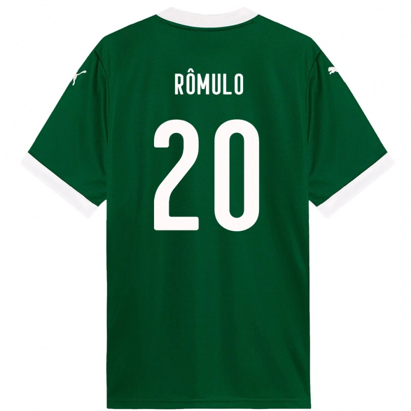 Danxen Kvinnor Rômulo #20 Grön Vit Hemmatröja Matchtröjor 2025/26 Tröjor T-Tröja