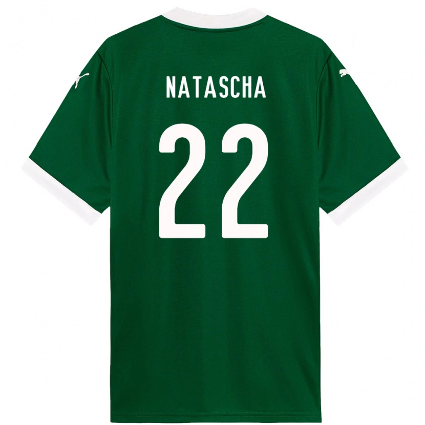 Danxen Kvinnor Natascha #22 Grön Vit Hemmatröja Matchtröjor 2025/26 Tröjor T-Tröja