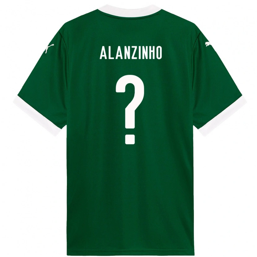 Danxen Kvinnor Alanzinho #0 Grön Vit Hemmatröja Matchtröjor 2025/26 Tröjor T-Tröja