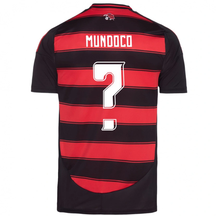Danxen Kvinnor Fred Mundoco #0 Röd Svart Hemmatröja Matchtröjor 2025/26 Tröjor T-Tröja