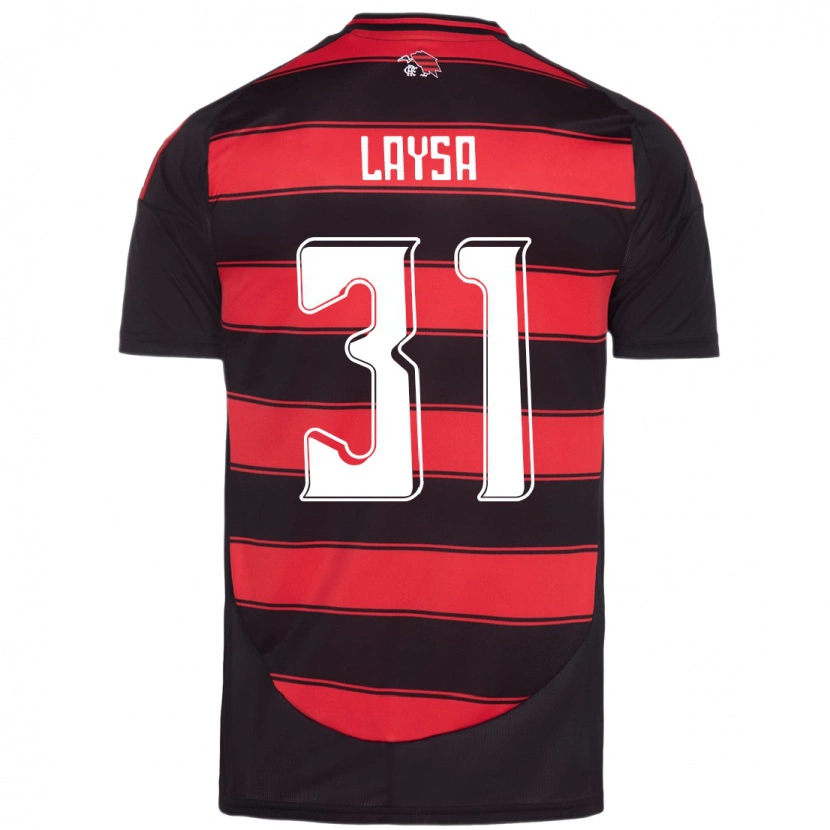 Danxen Kvinnor Laysa #31 Röd Svart Hemmatröja Matchtröjor 2025/26 Tröjor T-Tröja