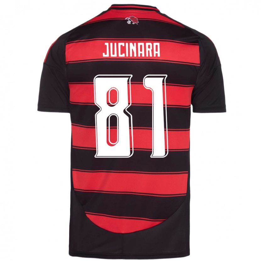 Danxen Kvinnor Jucinara #81 Röd Svart Hemmatröja Matchtröjor 2025/26 Tröjor T-Tröja