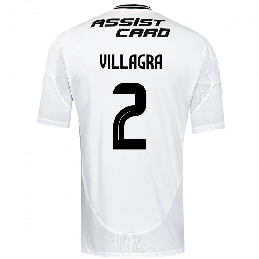Danxen Kvinnor Jonathan Villagra #2 Svart Vit Gul Hemmatröja Matchtröjor 2025/26 Tröjor T-Tröja
