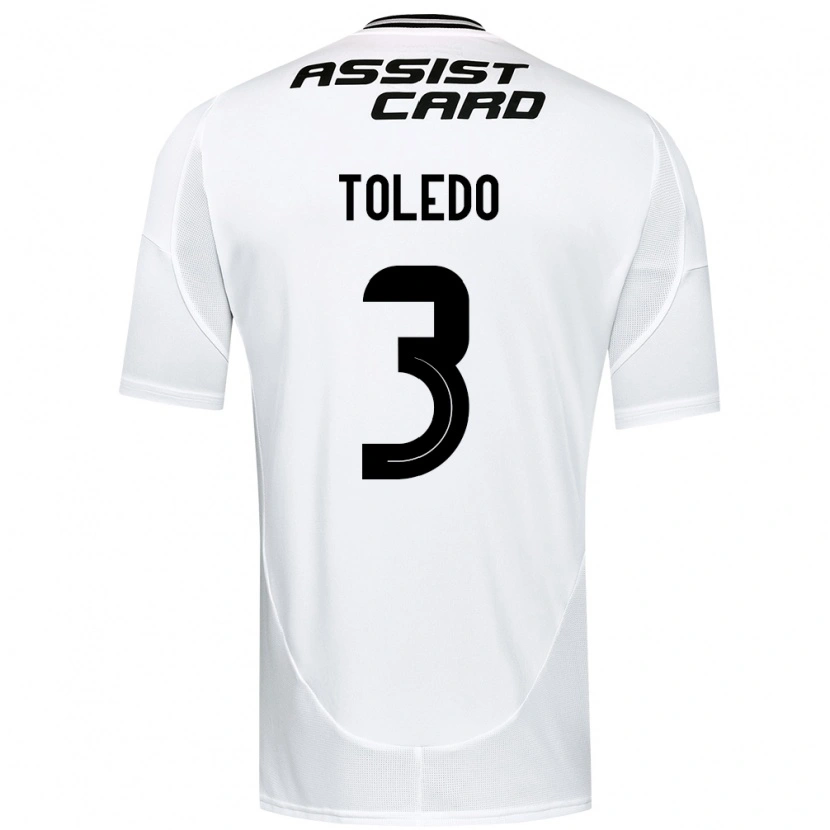 Danxen Kvinnor Miguel Toledo #3 Svart Vit Gul Hemmatröja Matchtröjor 2025/26 Tröjor T-Tröja