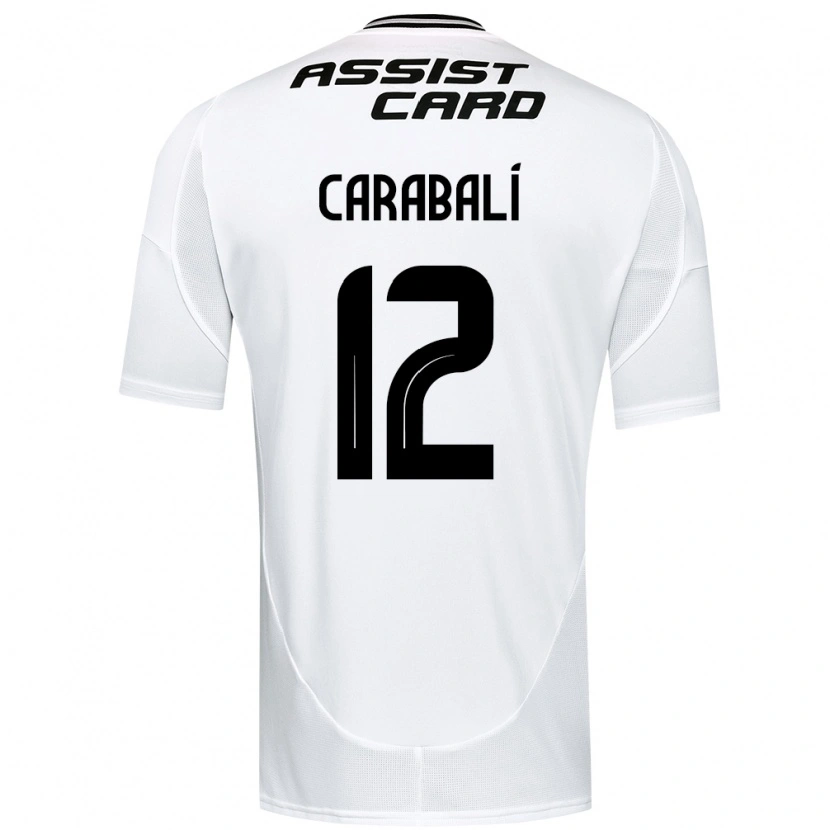 Danxen Kvinnor Omar Carabalí #12 Svart Vit Gul Hemmatröja Matchtröjor 2025/26 Tröjor T-Tröja