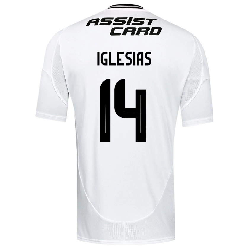Danxen Kvinnor Luciano Iglesias #14 Svart Vit Gul Hemmatröja Matchtröjor 2025/26 Tröjor T-Tröja