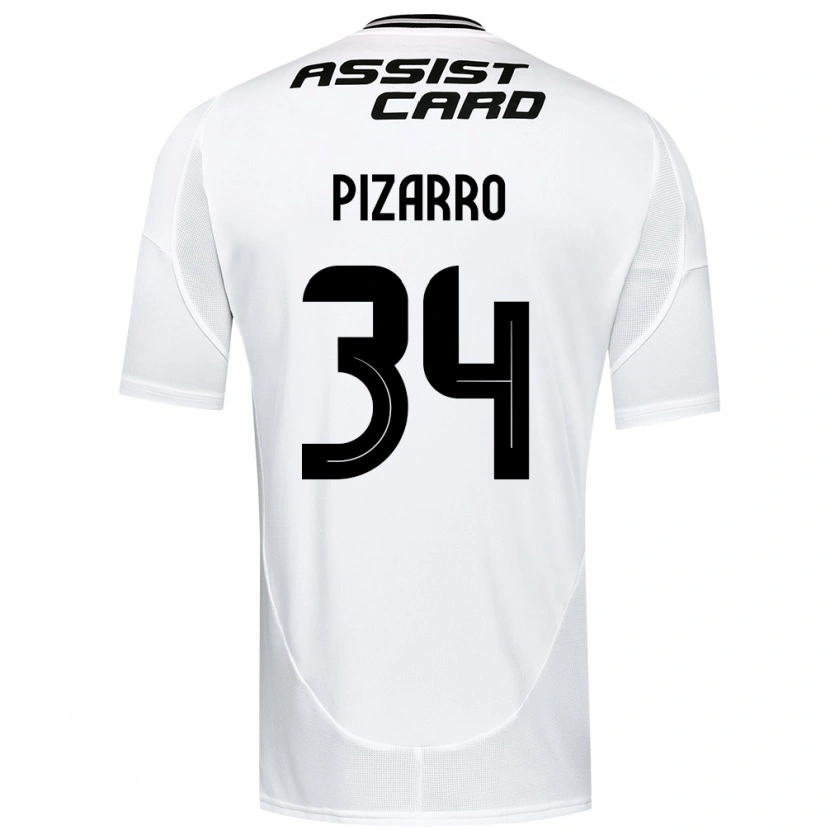 Danxen Kvinnor Vicente Pizarro #34 Svart Vit Gul Hemmatröja Matchtröjor 2025/26 Tröjor T-Tröja