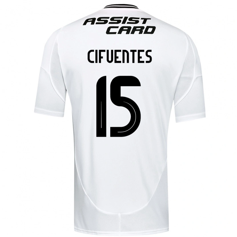 Danxen Kvinnor Anaís Cifuentes #15 Svart Vit Gul Hemmatröja Matchtröjor 2025/26 Tröjor T-Tröja
