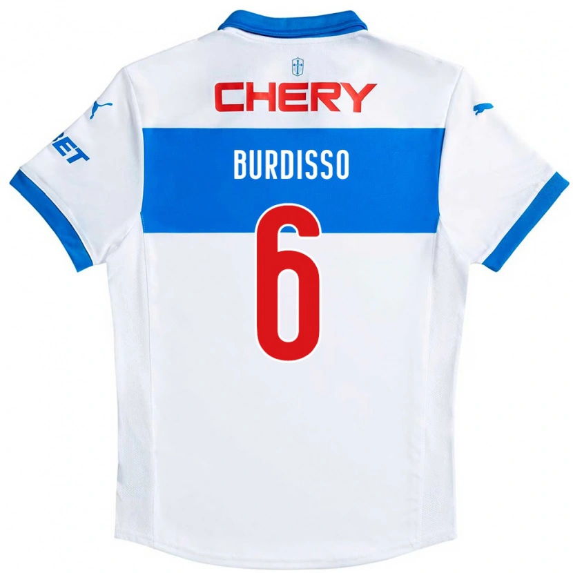 Danxen Kvinnor Guillermo Burdisso #6 Svart Blå Hemmatröja Matchtröjor 2025/26 Tröjor T-Tröja