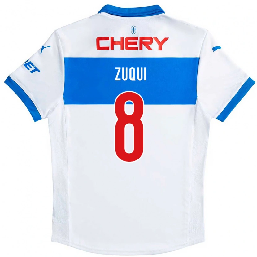 Danxen Kvinnor Fernando Zuqui #8 Svart Blå Hemmatröja Matchtröjor 2025/26 Tröjor T-Tröja