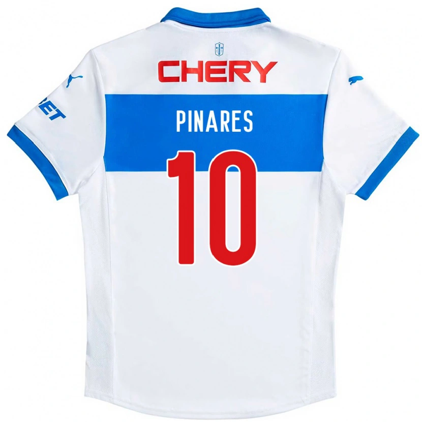 Danxen Kvinnor Cesar Pinares #10 Kungsblå Vit Hemmatröja Matchtröjor 2025/26 Tröjor T-Tröja