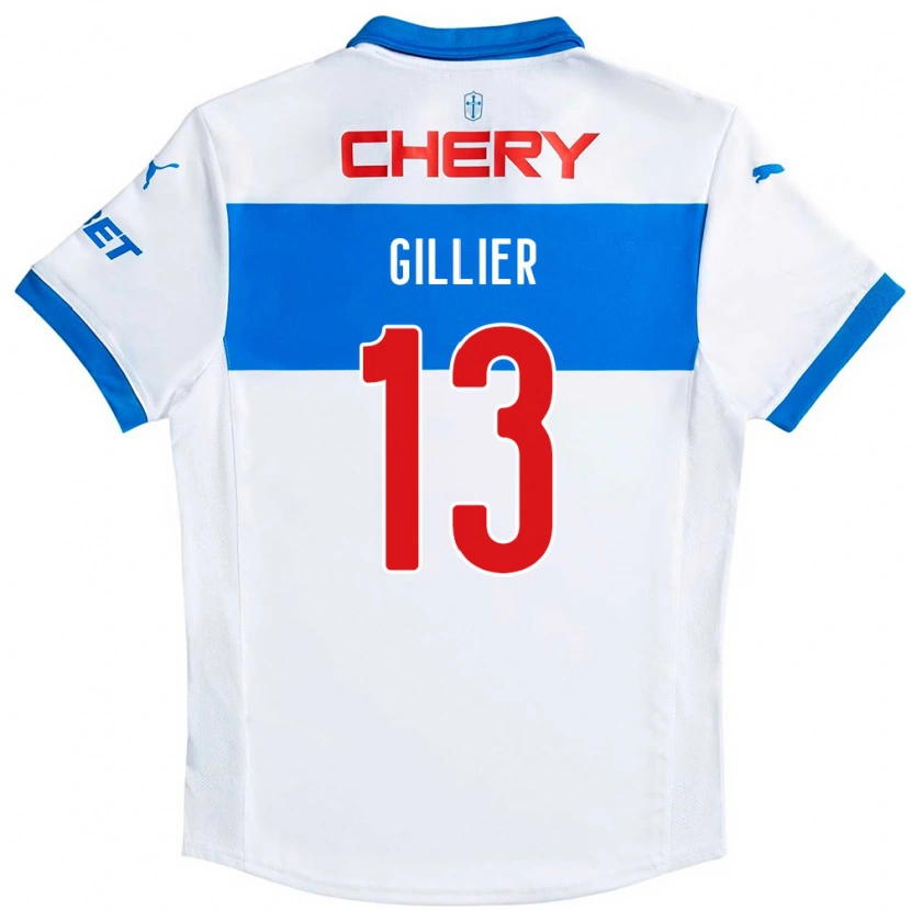 Danxen Kvinnor Thomas Gillier #13 Svart Blå Hemmatröja Matchtröjor 2025/26 Tröjor T-Tröja