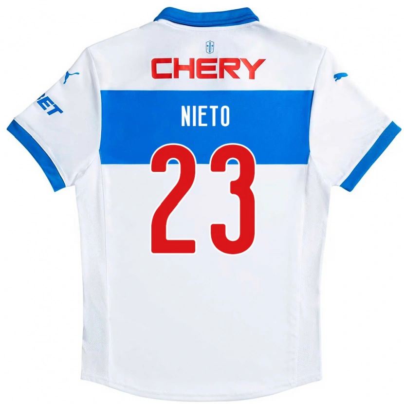 Danxen Kvinnor Byron Nieto #23 Svart Blå Hemmatröja Matchtröjor 2025/26 Tröjor T-Tröja