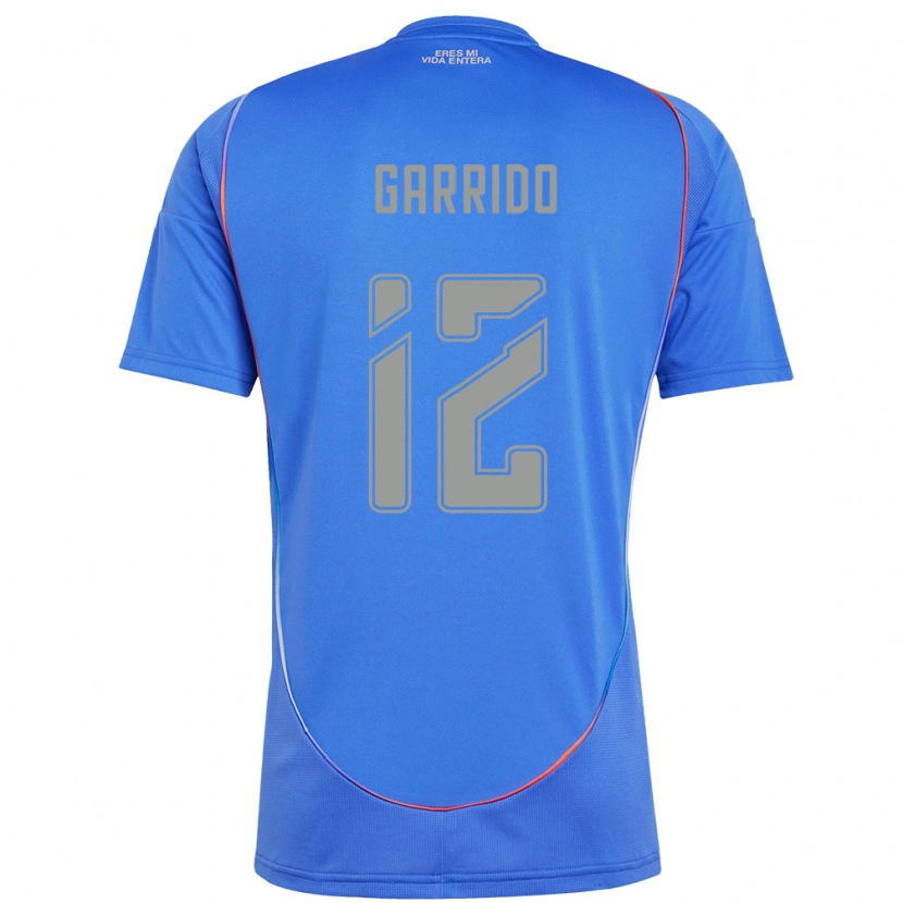 Danxen Kvinnor Pedro Garrido #12 Himmelsblå Hemmatröja Matchtröjor 2025/26 Tröjor T-Tröja