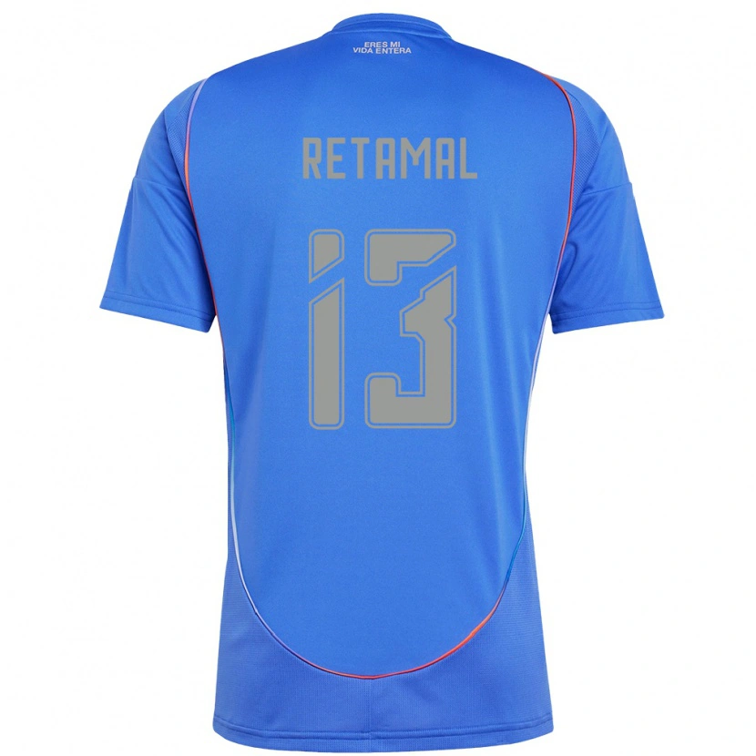 Danxen Kvinnor David Retamal #13 Himmelsblå Hemmatröja Matchtröjor 2025/26 Tröjor T-Tröja